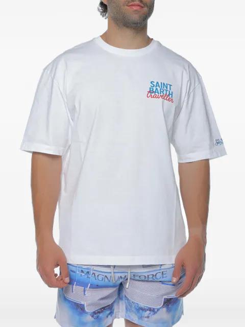 graphic-print T-shirt by MC2 SAINT BARTH