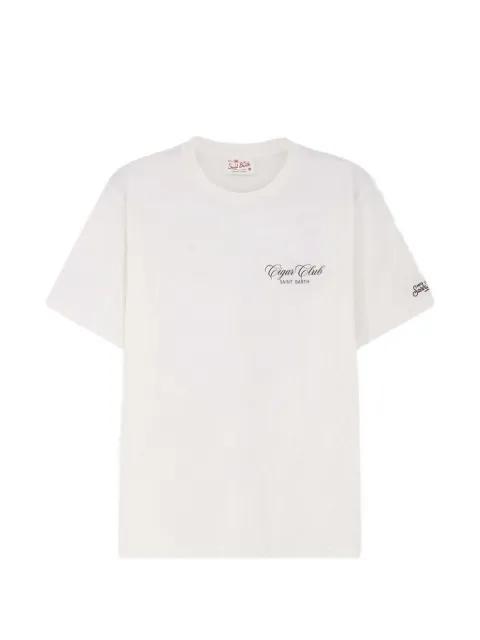 graphic-print cotton T-shirt by MC2 SAINT BARTH