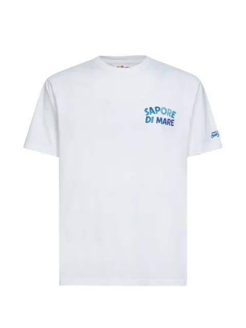 graphic-print jersey T-shirt by MC2 SAINT BARTH
