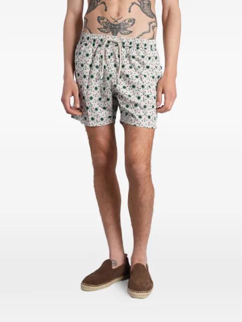 graphic-print swim shorts by MC2 SAINT BARTH
