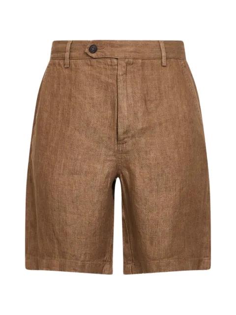 herringbone tailored shorts by MC2 SAINT BARTH