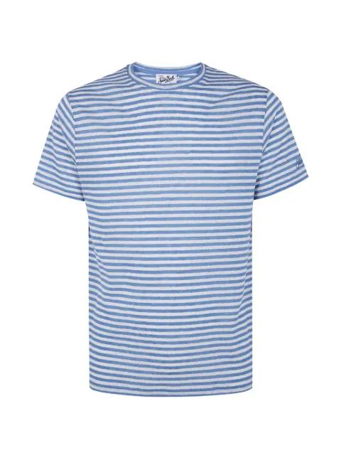 horizontal-stripe T-shirt by MC2 SAINT BARTH