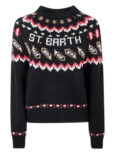 intarsia-knit sweater by MC2 SAINT BARTH
