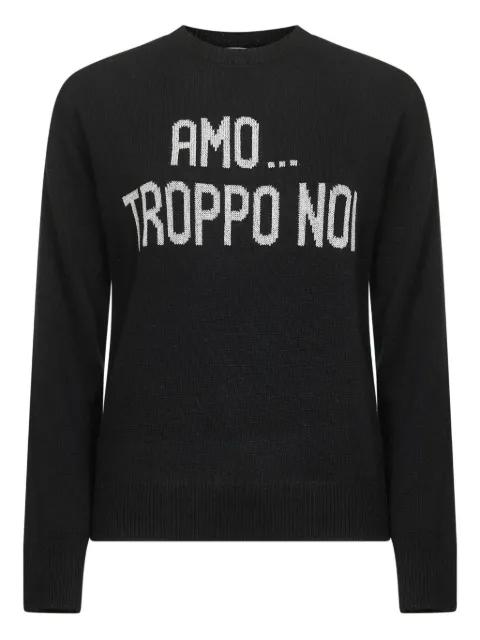 jacquard embroidery sweater by MC2 SAINT BARTH