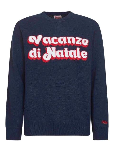 jacquard long-sleeved sweater by MC2 SAINT BARTH