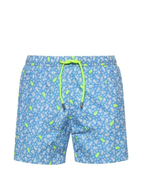 jellyfish-print swim shorts by MC2 SAINT BARTH