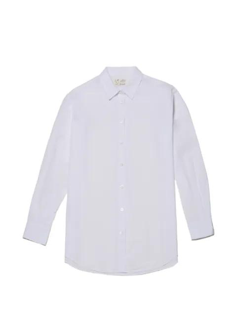 lettering-embroidered shirt by MC2 SAINT BARTH