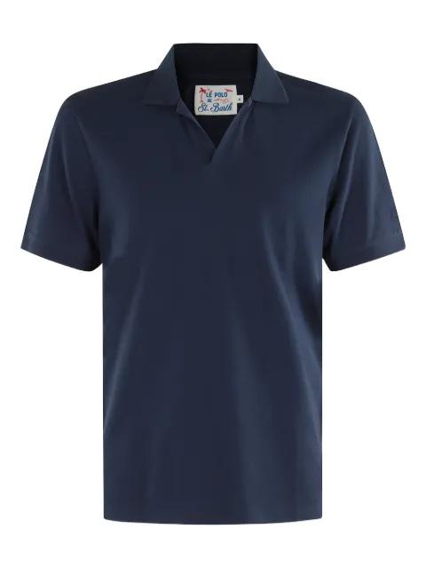 linen polo shirt by MC2 SAINT BARTH
