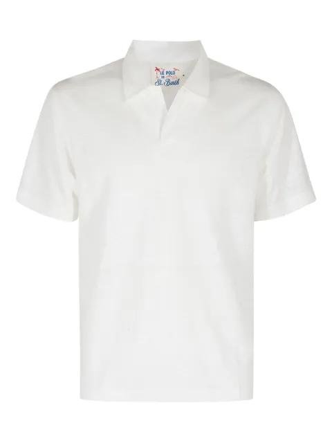 linen polo shirt by MC2 SAINT BARTH