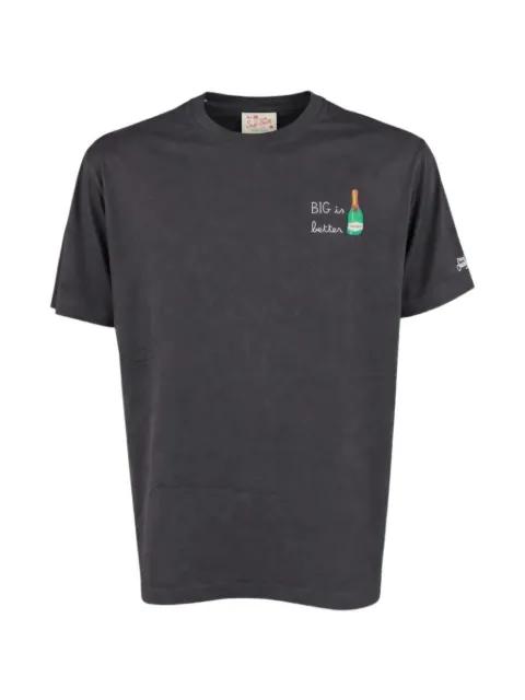 logo-embroidered T-shirt by MC2 SAINT BARTH