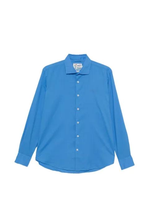 logo-embroidered button-down shirt by MC2 SAINT BARTH