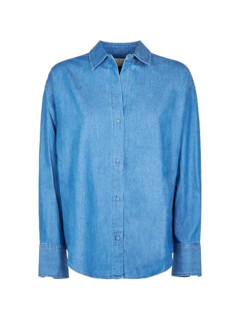 logo-embroidered cotton shirt by MC2 SAINT BARTH