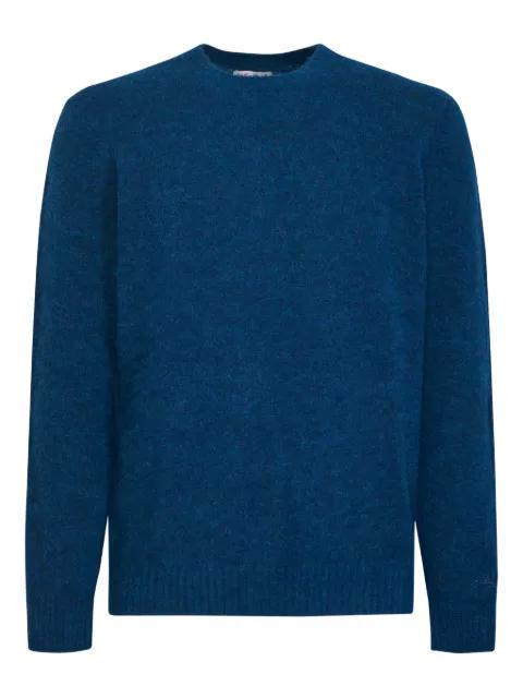 logo-embroidered crew-neck sweater by MC2 SAINT BARTH