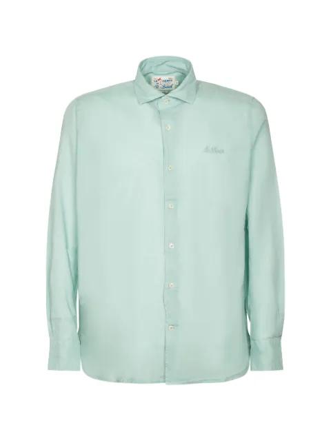 logo-embroidered long-sleeve shirt by MC2 SAINT BARTH