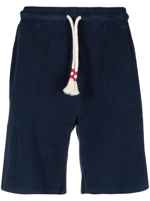 logo-embroidered track shorts by MC2 SAINT BARTH