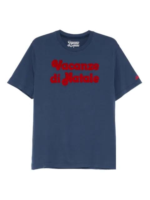 logo flock T-shirt by MC2 SAINT BARTH
