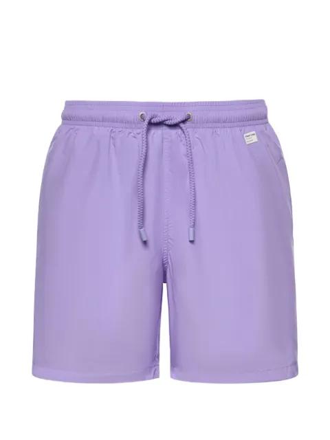 logo-patch drawstring swim shorts by MC2 SAINT BARTH