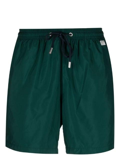 logo-patch drawstring-waist swim shorts by MC2 SAINT BARTH