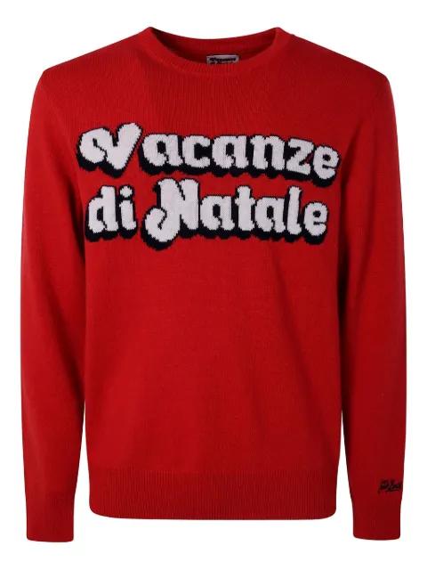 long-sleeve wool sweater by MC2 SAINT BARTH
