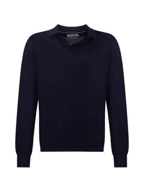 long-sleeved polo shirt by MC2 SAINT BARTH