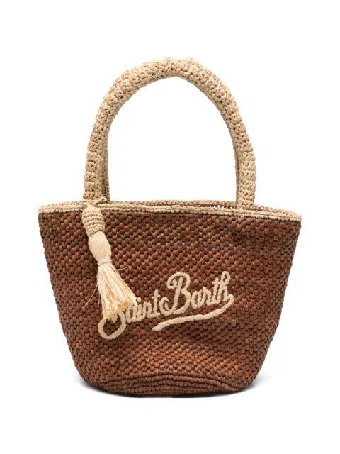 medium Mercy woven tote bag by MC2 SAINT BARTH