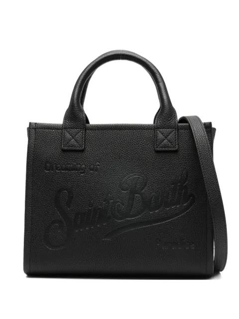 midi Vanity debossed top-handle tote bag by MC2 SAINT BARTH