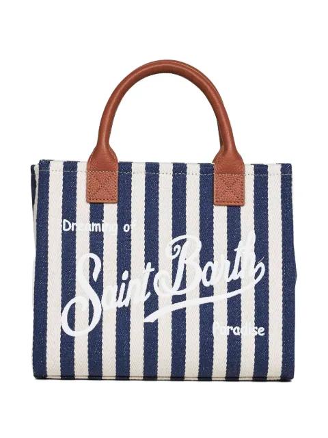 midi Vanity logo-embroidered tote bag by MC2 SAINT BARTH