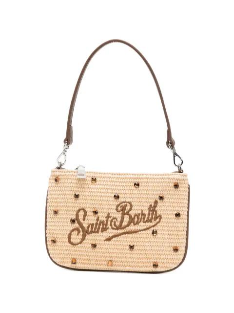 mini Parisienne crystal-embellished tote bag by MC2 SAINT BARTH
