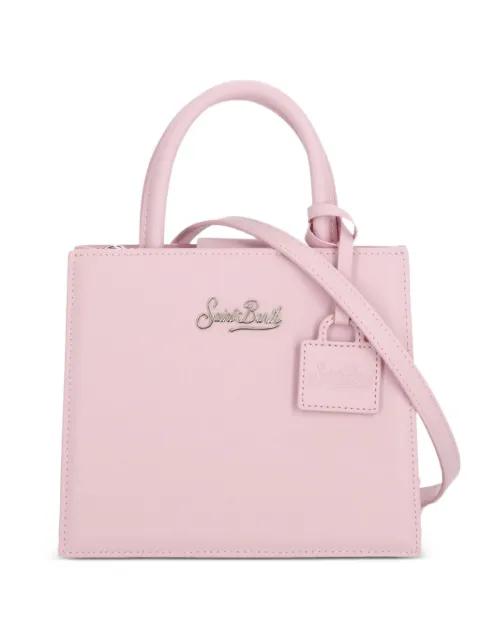 mini Shop Bag leather tote bag by MC2 SAINT BARTH