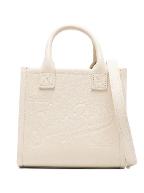 mini Vanity logo-embossed tote bag by MC2 SAINT BARTH