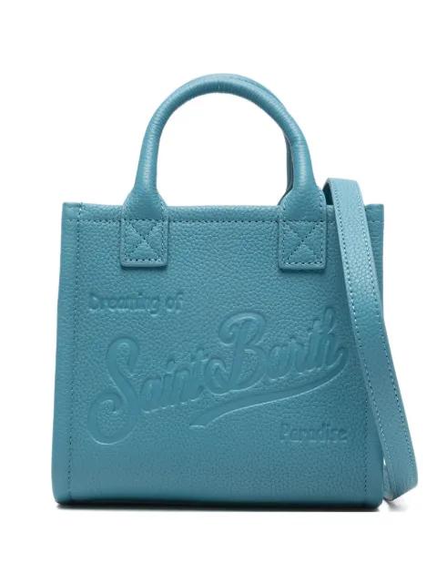 mini Vanity logo-embossed tote bag by MC2 SAINT BARTH