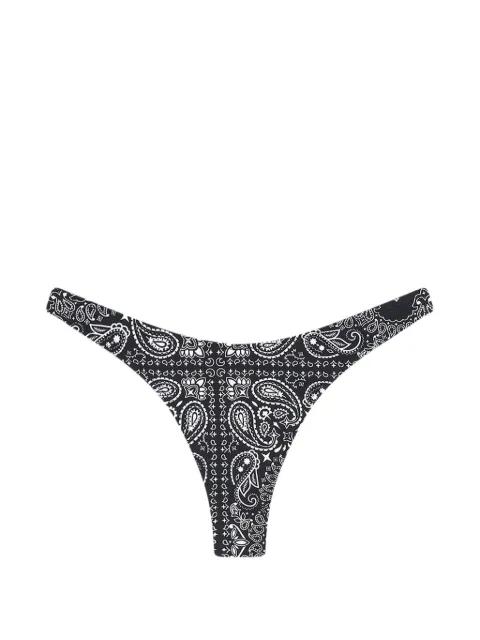 paisley-print bikini bottoms by MC2 SAINT BARTH