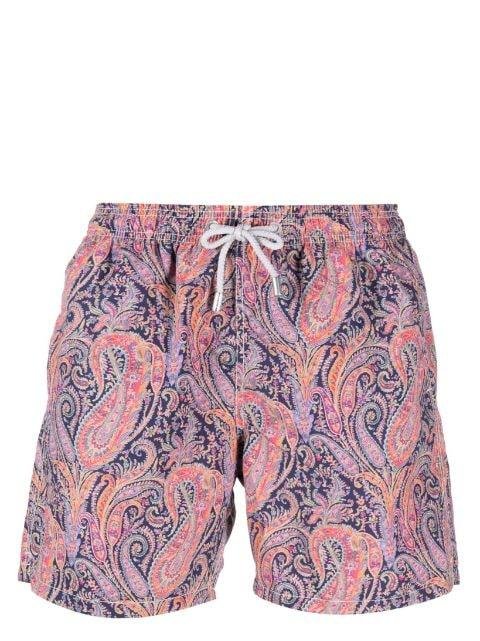 paisley-print swim shorts by MC2 SAINT BARTH