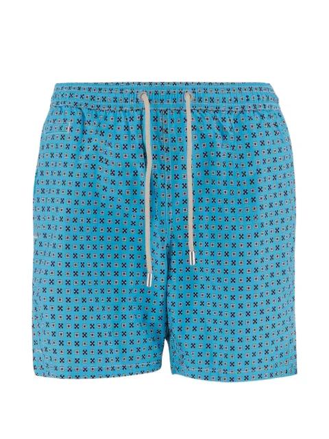 patterned swim shorts by MC2 SAINT BARTH