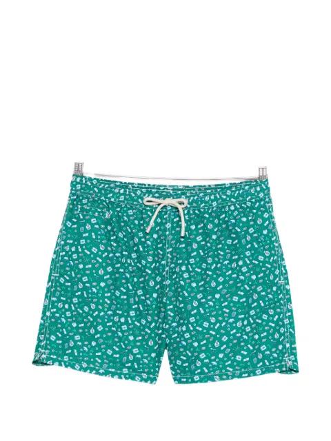 printed swim shorts by MC2 SAINT BARTH