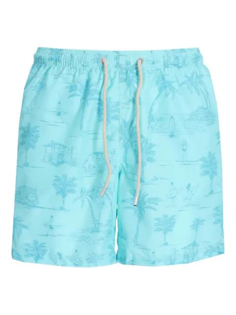 printed swim shorts by MC2 SAINT BARTH