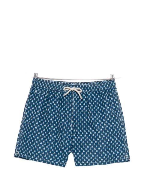 sail print swim shorts by MC2 SAINT BARTH