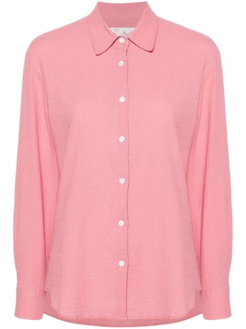 seersucker cotton shirt by MC2 SAINT BARTH