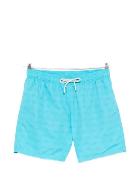 shark-print swim shorts by MC2 SAINT BARTH