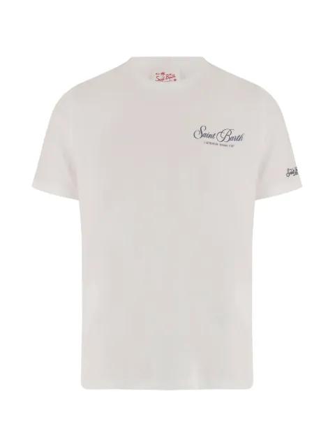 short-sleeve printed T-shirt by MC2 SAINT BARTH