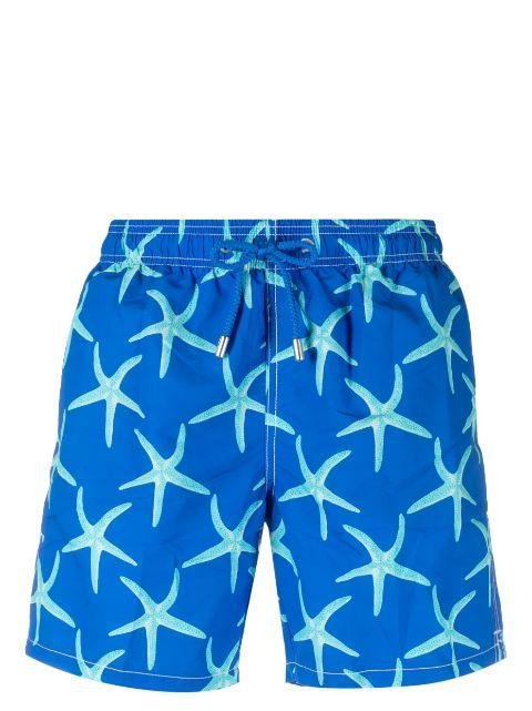 starfish-print swim shorts by MC2 SAINT BARTH