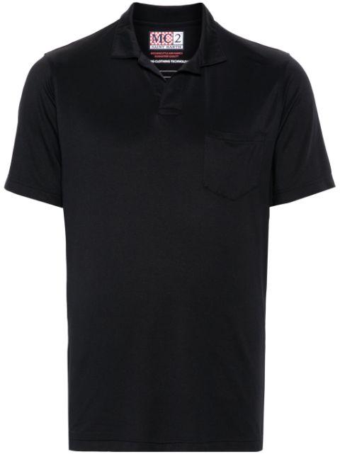 stretch-jersey polo shirt by MC2 SAINT BARTH