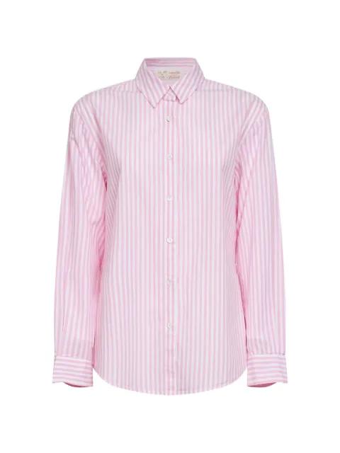 striped button-down cotton shirt by MC2 SAINT BARTH