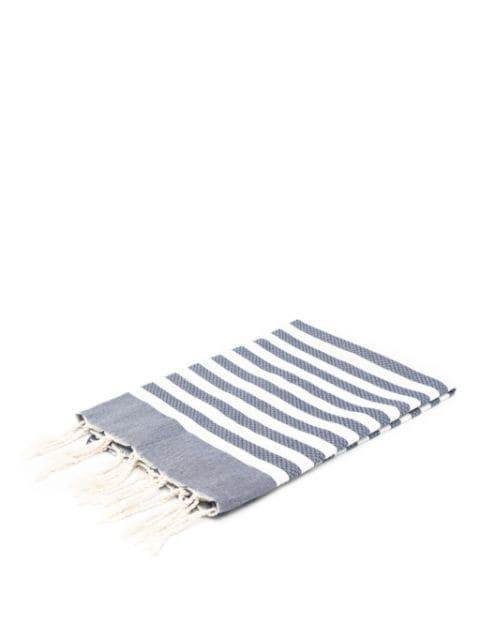 striped fouta beach towel by MC2 SAINT BARTH