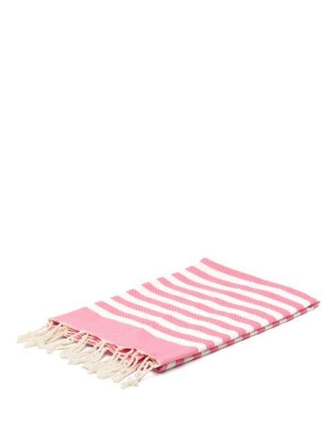 striped jacquard beach towel by MC2 SAINT BARTH