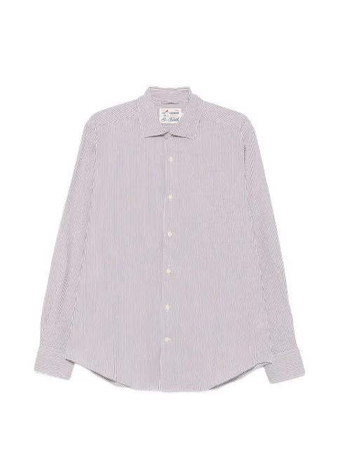 striped long-sleeve shirt by MC2 SAINT BARTH