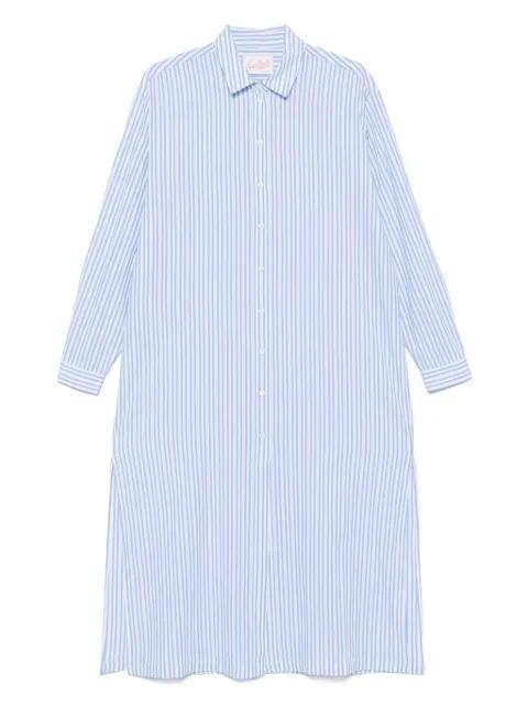 striped shirt dress by MC2 SAINT BARTH