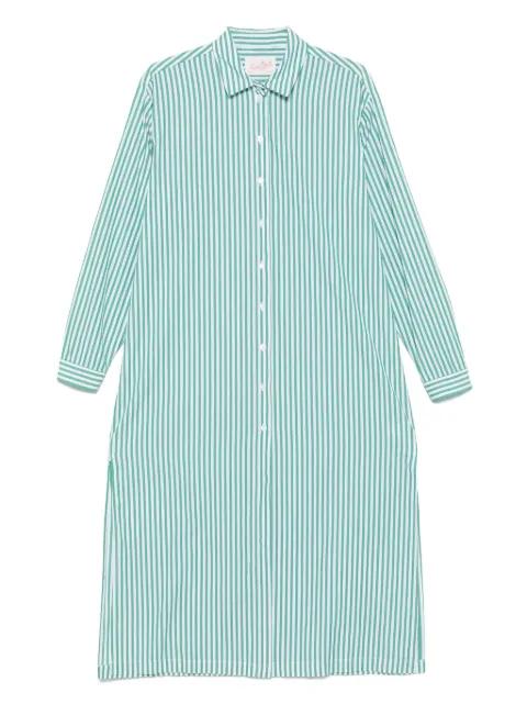 striped shirt dress by MC2 SAINT BARTH