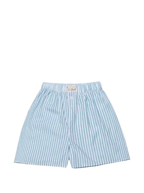 striped shorts by MC2 SAINT BARTH