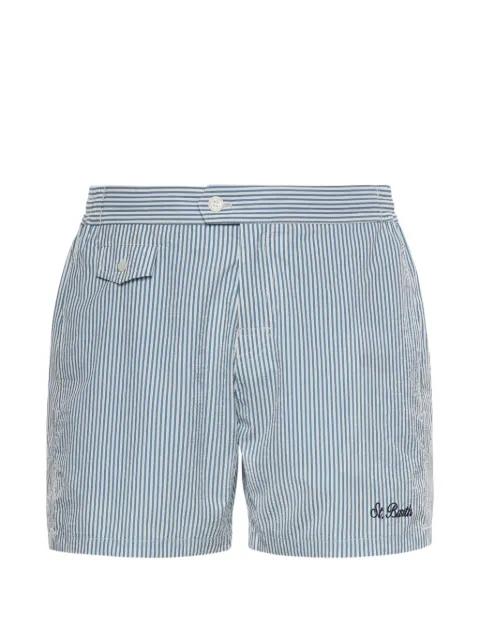striped swim shorts by MC2 SAINT BARTH